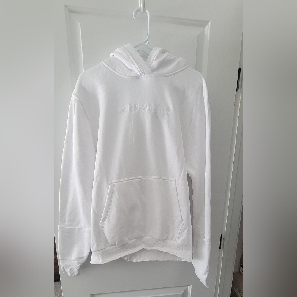 Oner Active Classic Oversized Hoodie White | M
